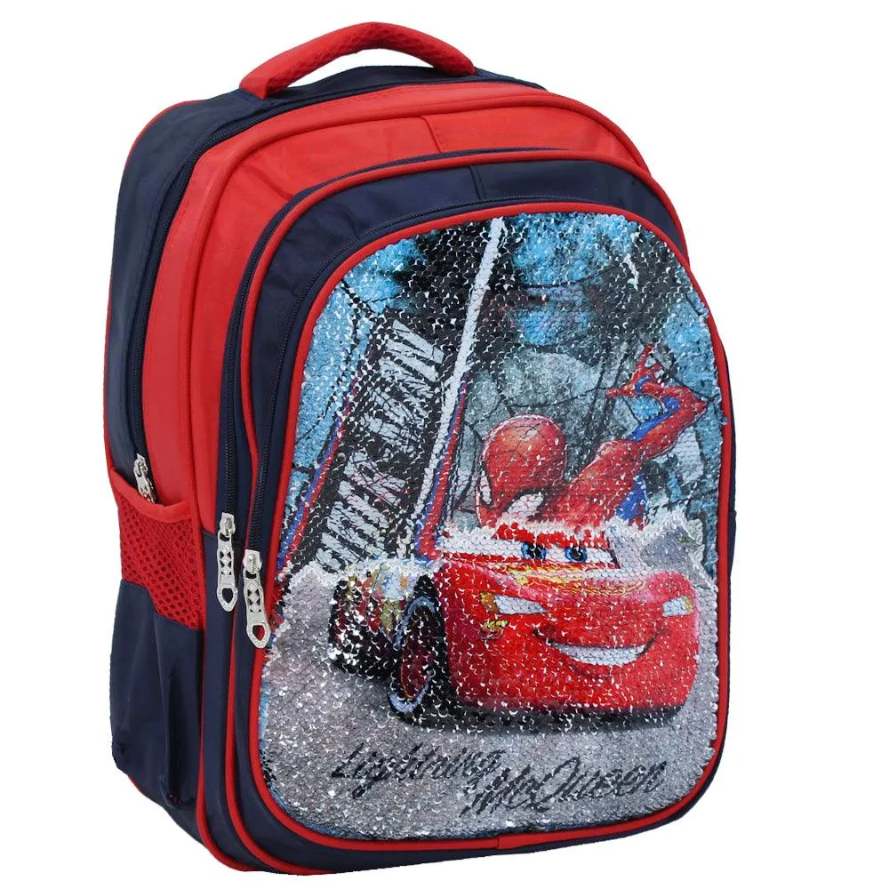 2 Faces Backpack (Cars & Spiderman)