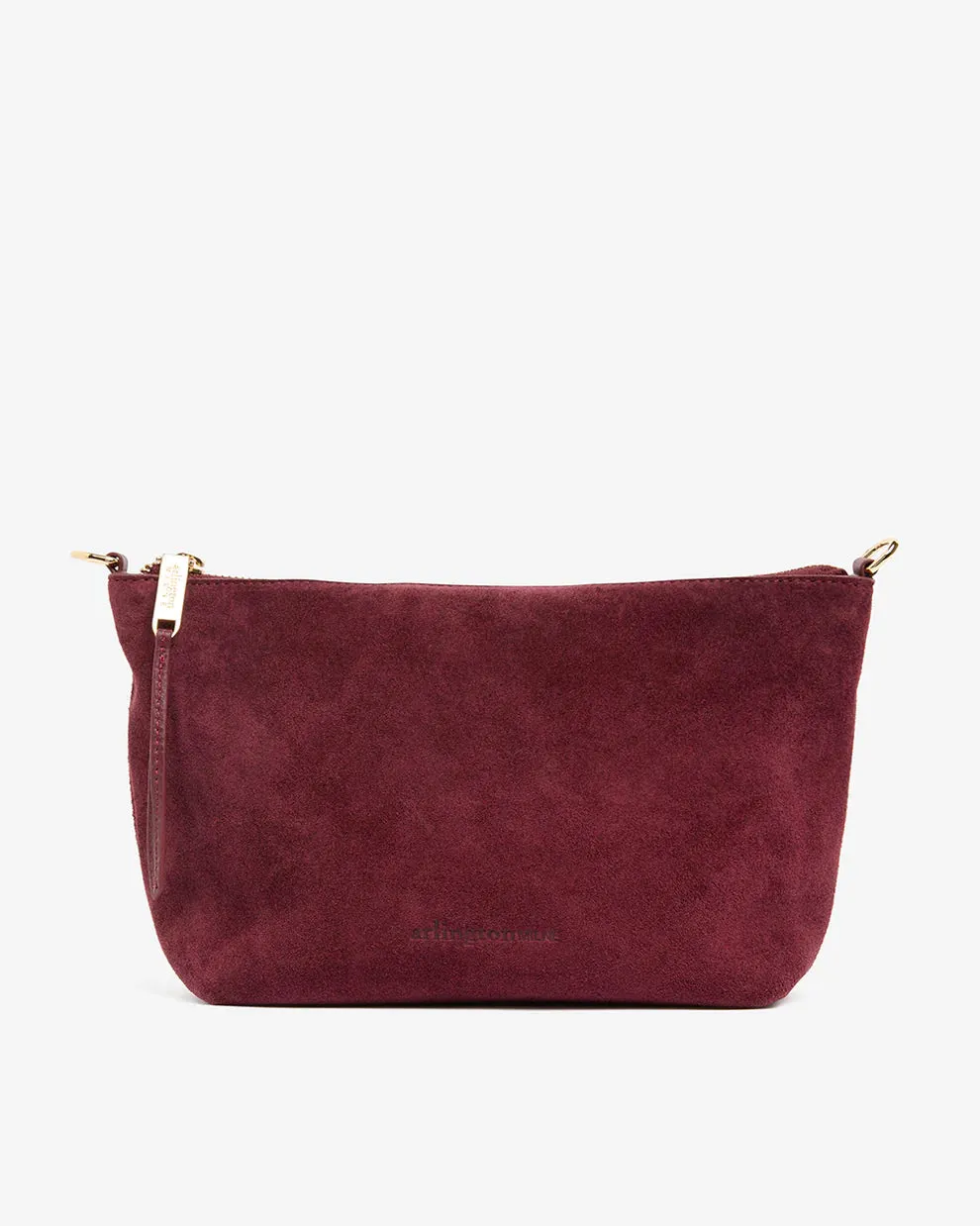 Agnes Bag Burgundy Suede