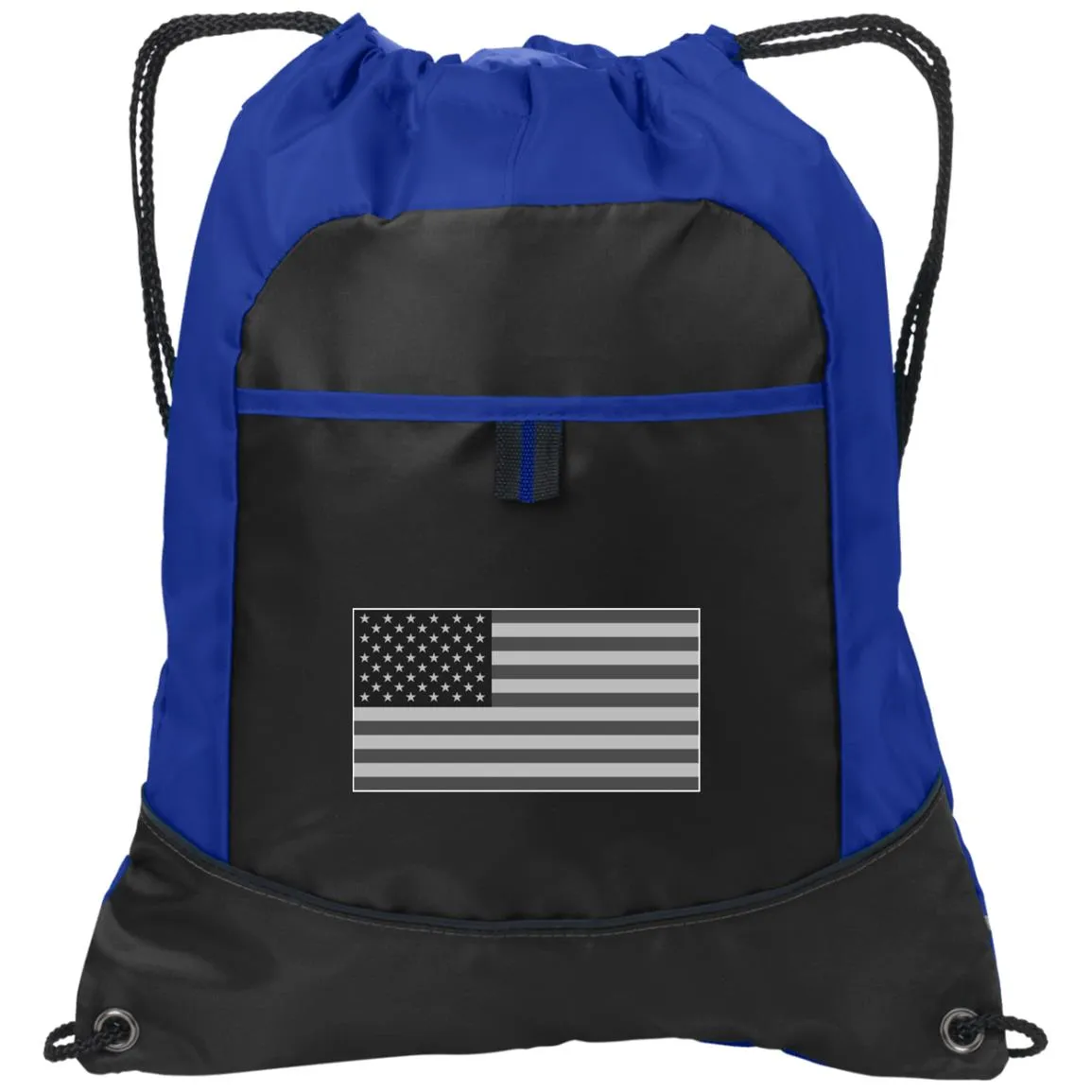 American Flag Pocket Cinch Pack