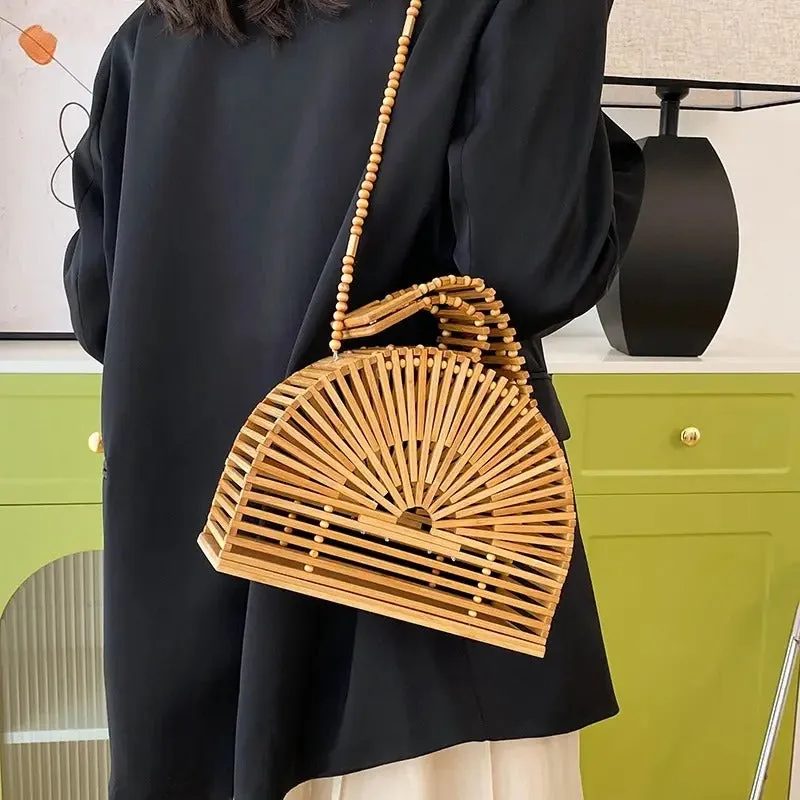 Bamboo Cage Vintage Style Purse