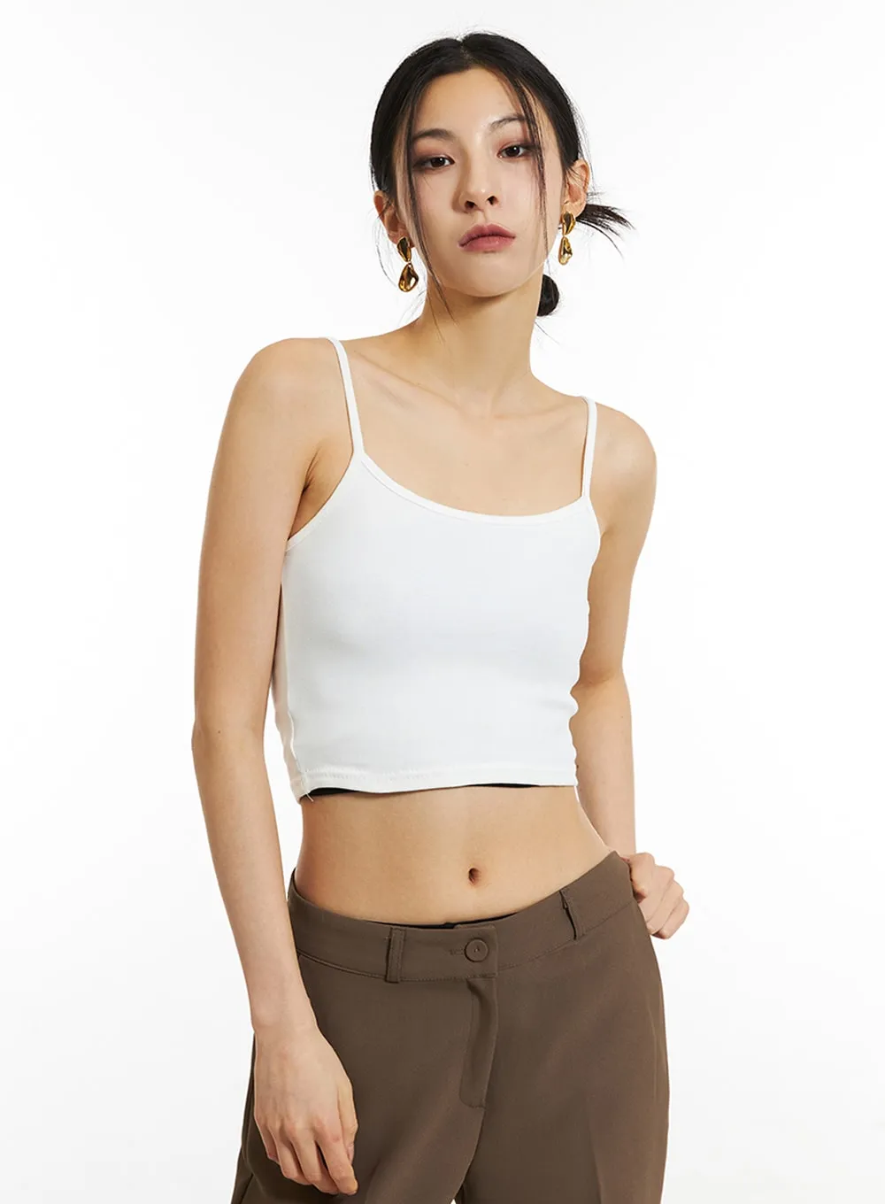 Basic Crop Cami IN308