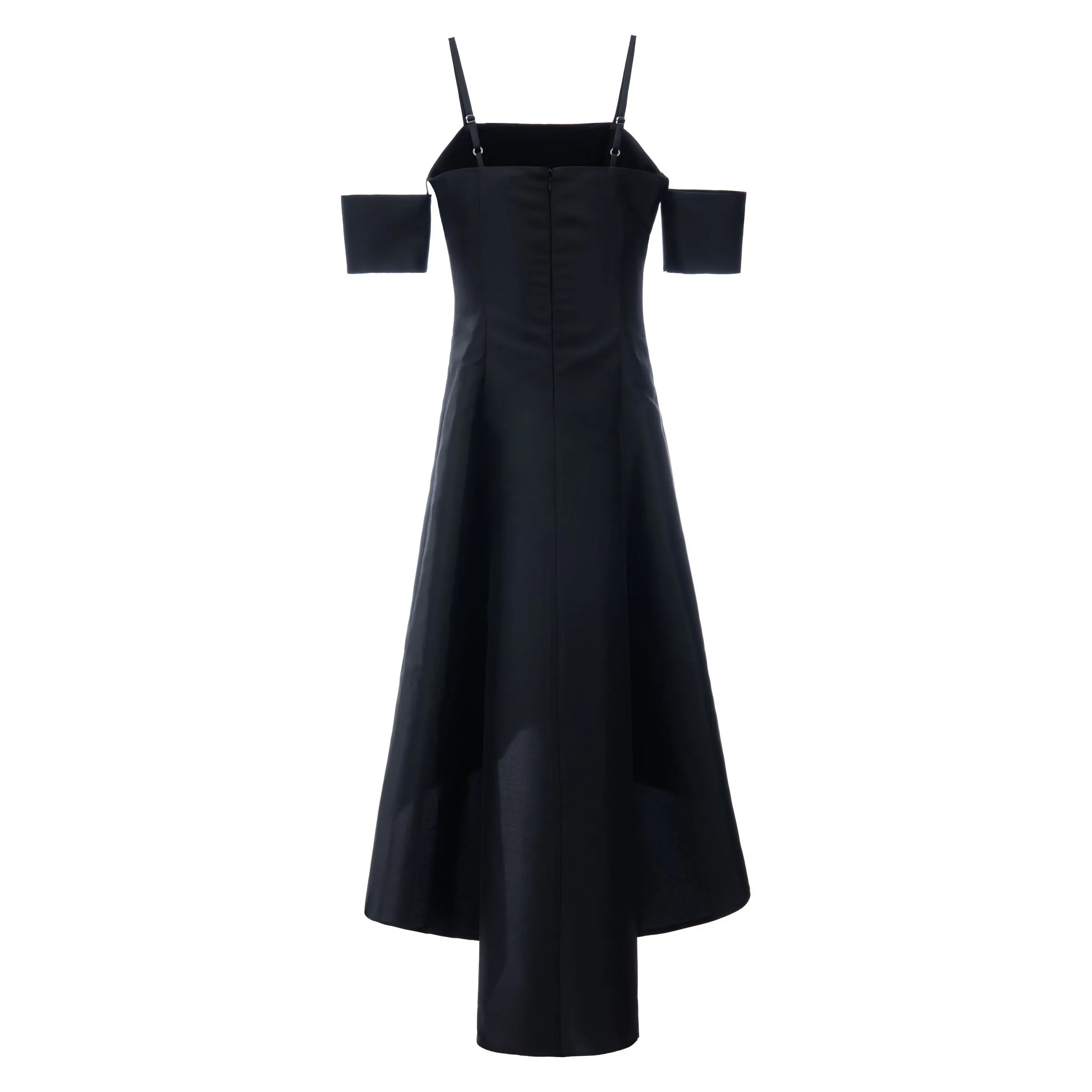 Black Bexley Hi-low Gown