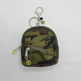 Camo Backpack Keychain