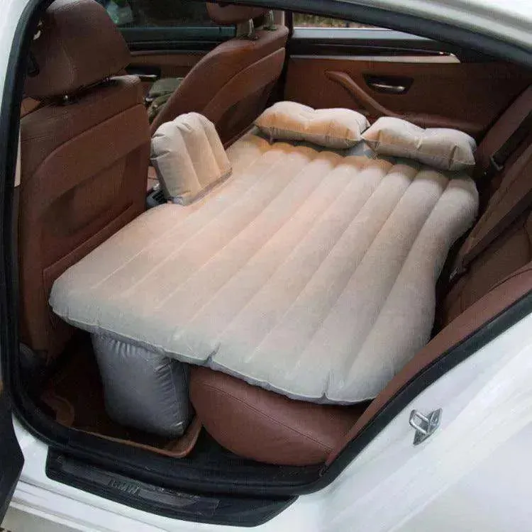 Car Inflatable Bed PVC Flocking Mattress