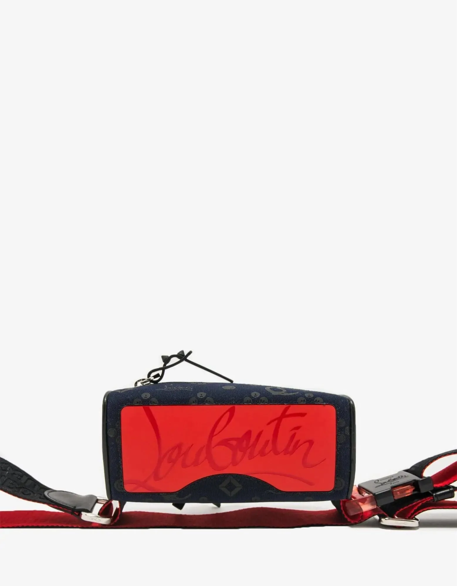 Christian Louboutin Blaster Crossbody Navy Blue Loubinthesky Bag -