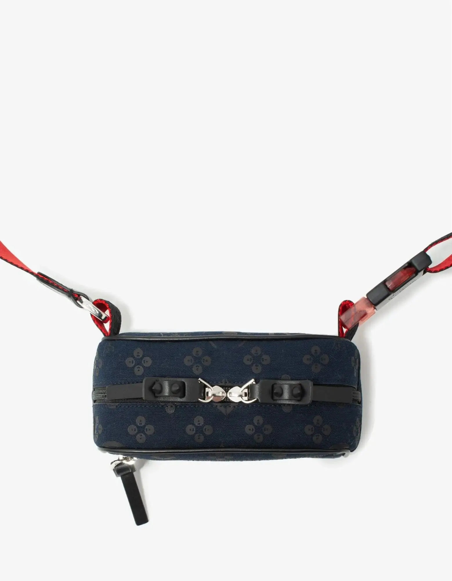 Christian Louboutin Blaster Crossbody Navy Blue Loubinthesky Bag -