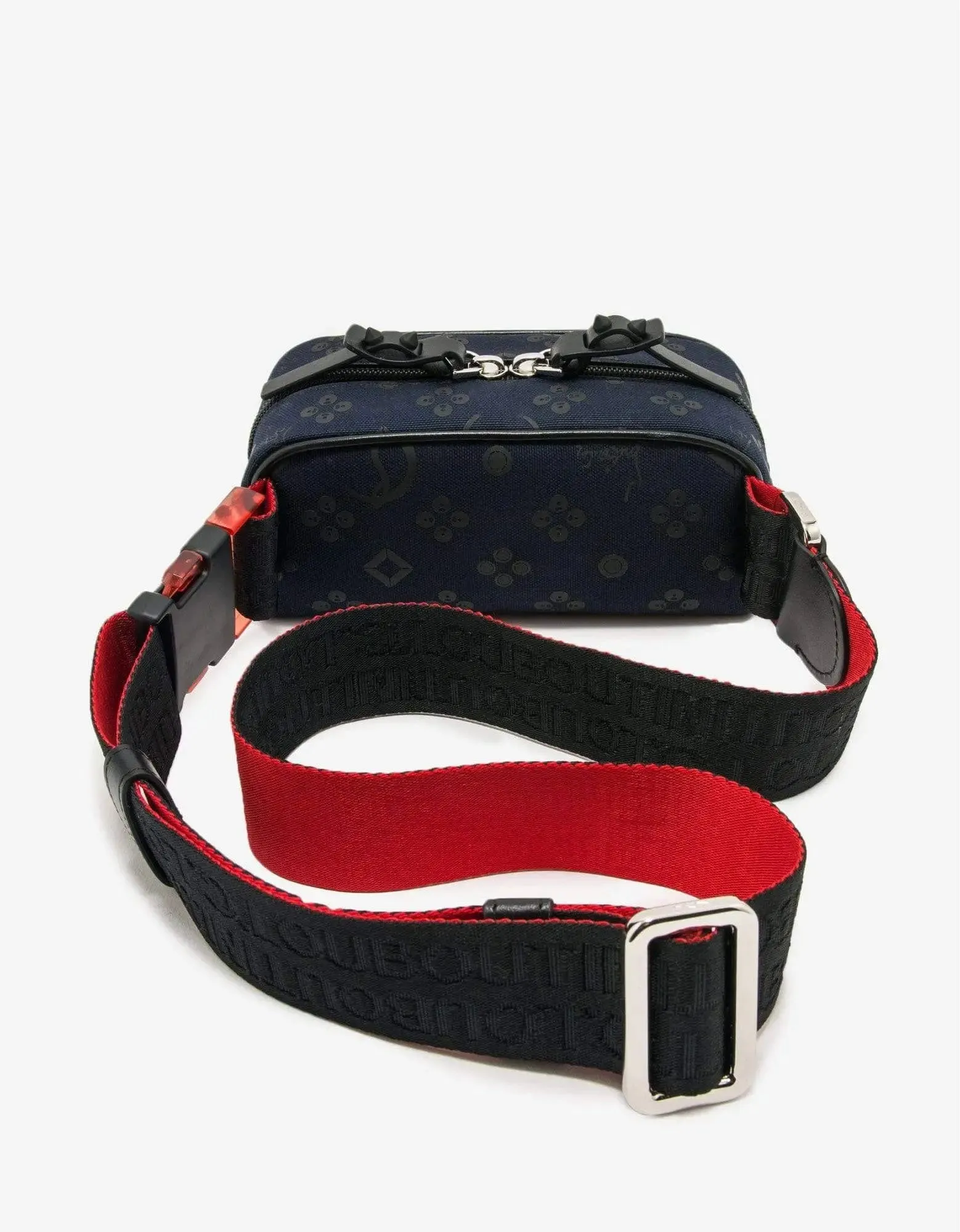 Christian Louboutin Blaster Crossbody Navy Blue Loubinthesky Bag -