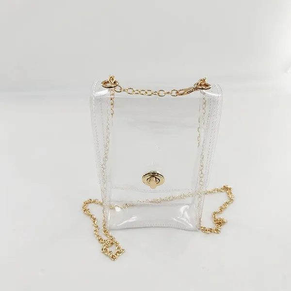 Clear Crossbody Phone Case Bag