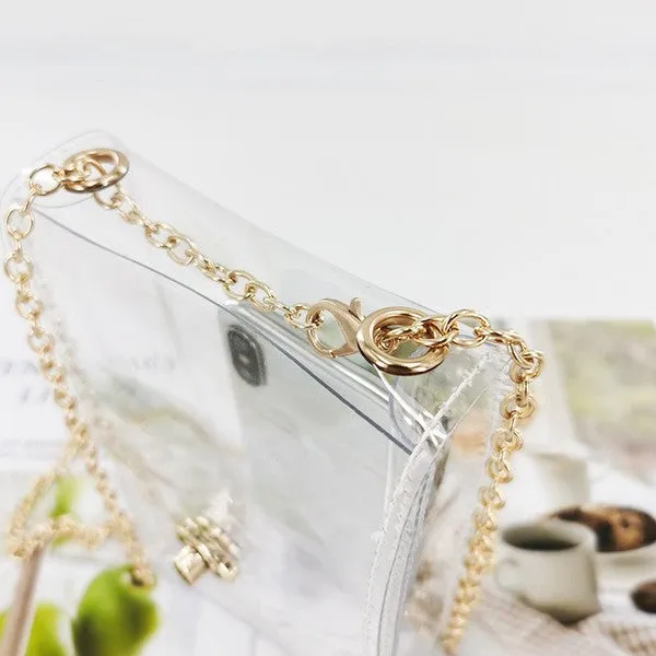 Clear Crossbody Phone Case Bag