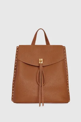 Darren Signature Backpack Bag In Brown