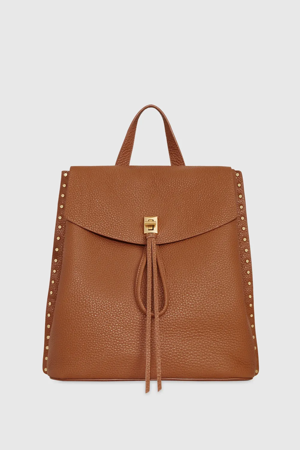 Darren Signature Backpack Bag In Brown