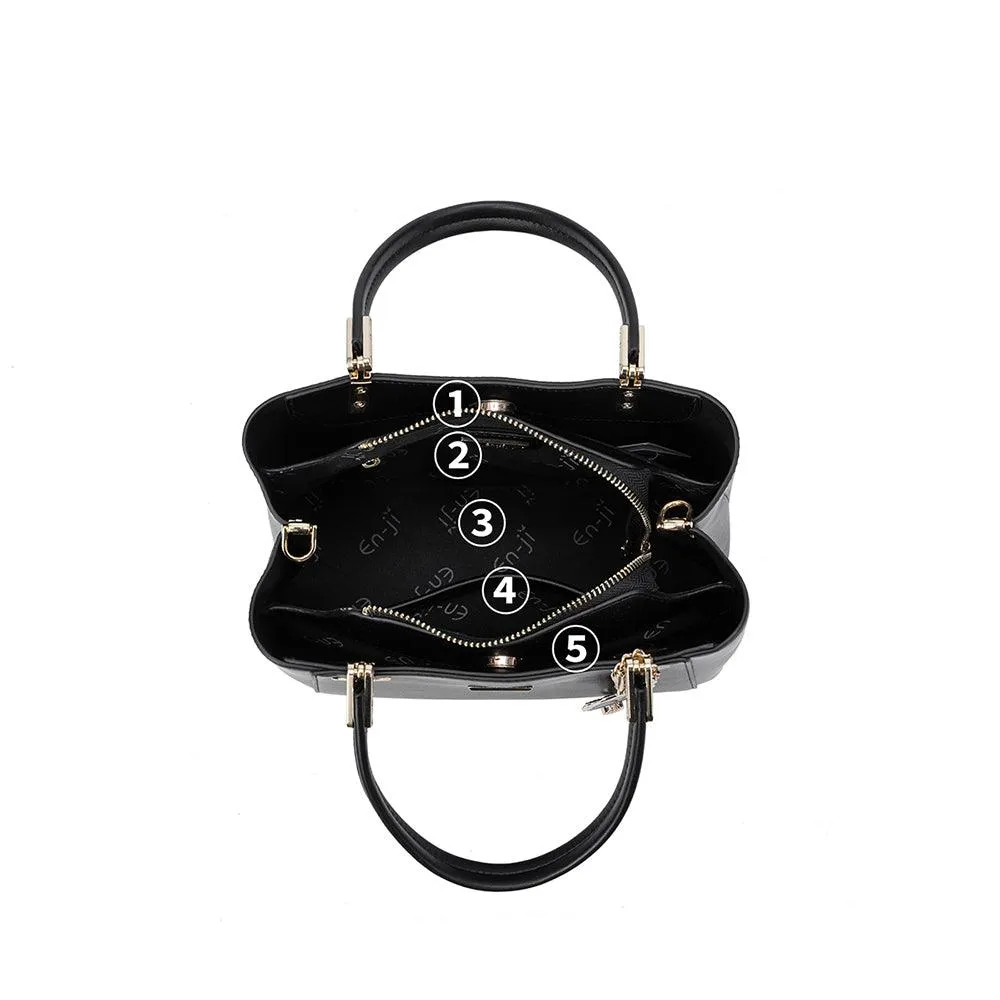 En-ji Hyoju Handbag - Black