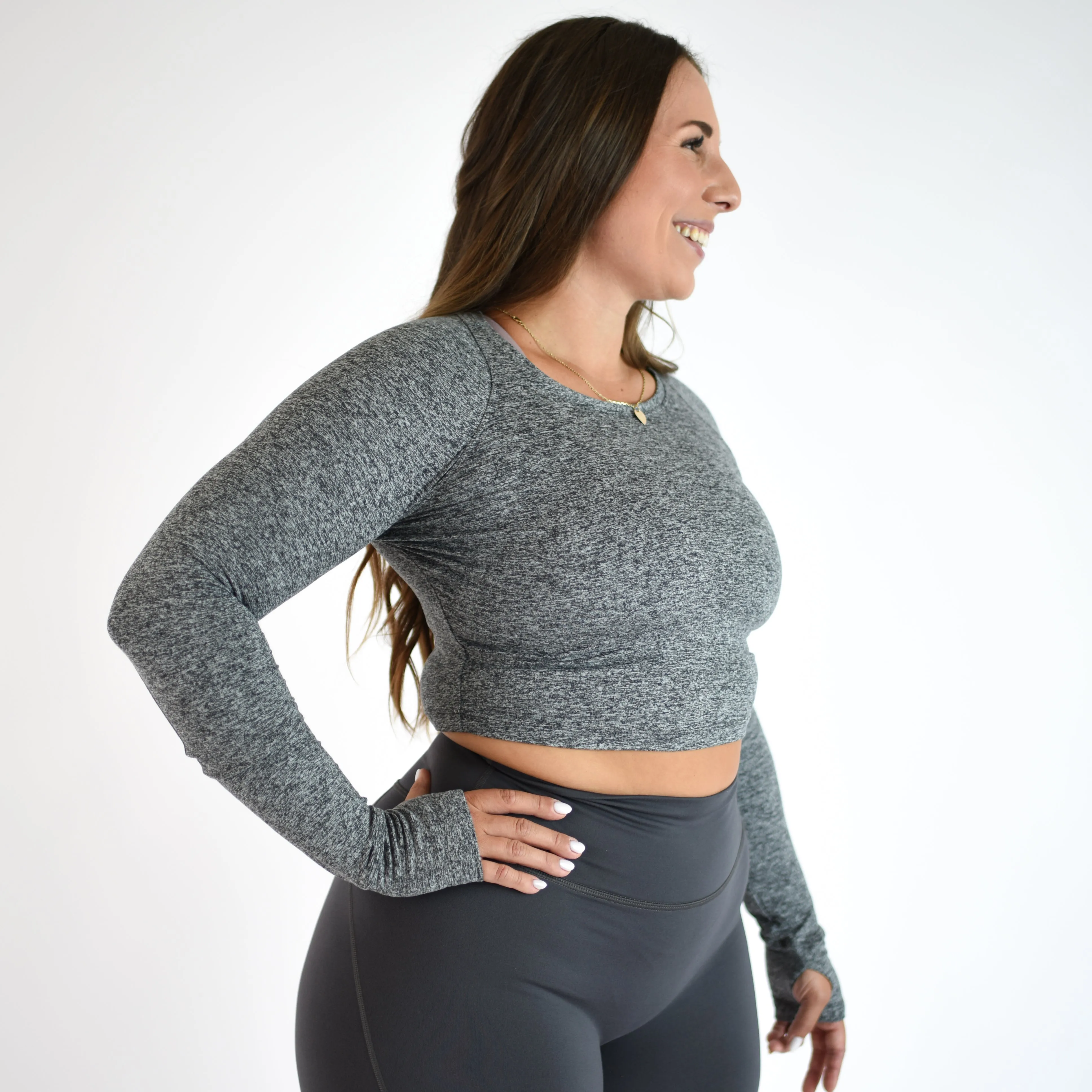 Foundation Crop Long Sleeve