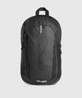 Gymshark Coated Pursuit Backpack - Black