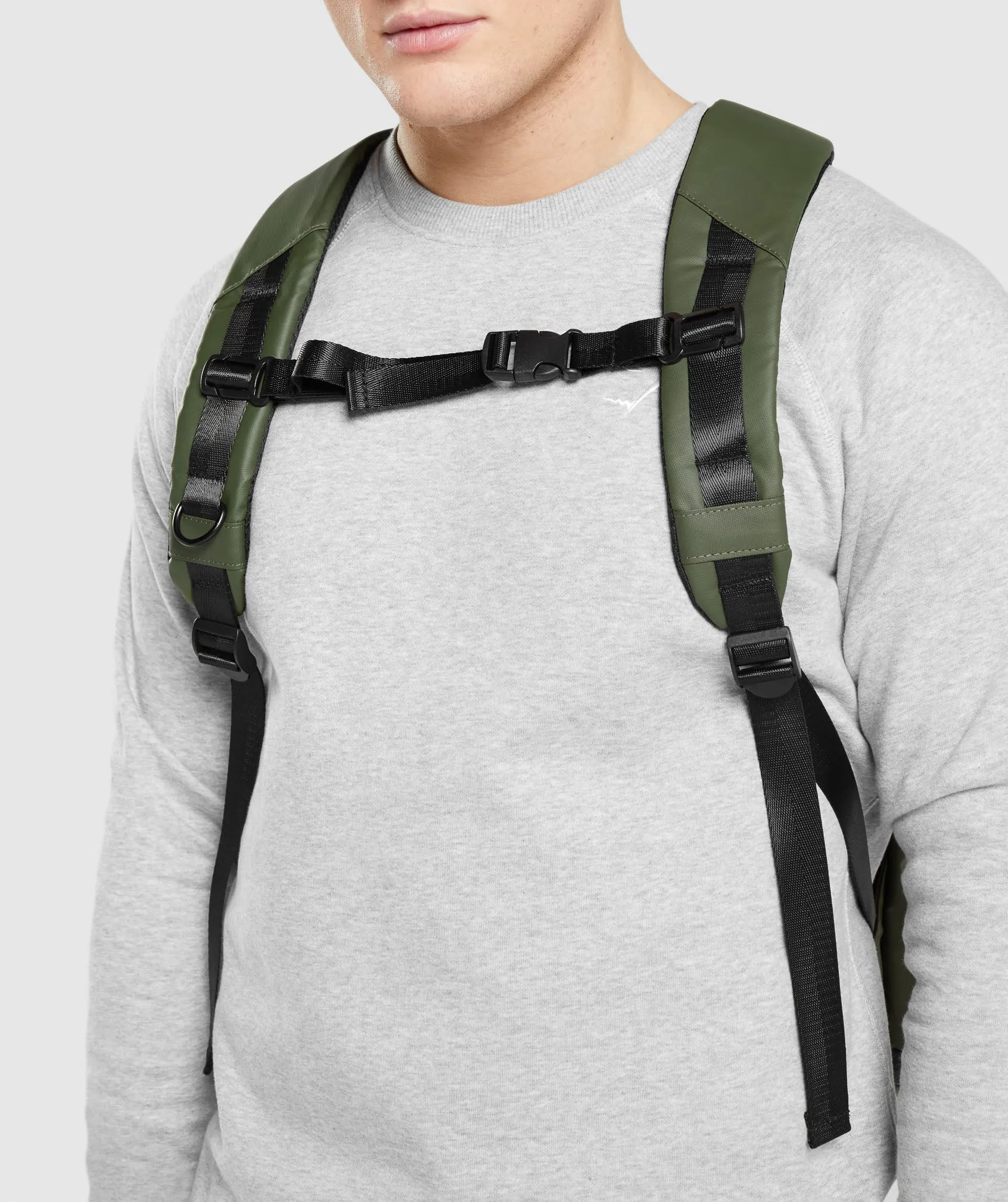 Gymshark X-Series 0.3 Backpack - Green/Black