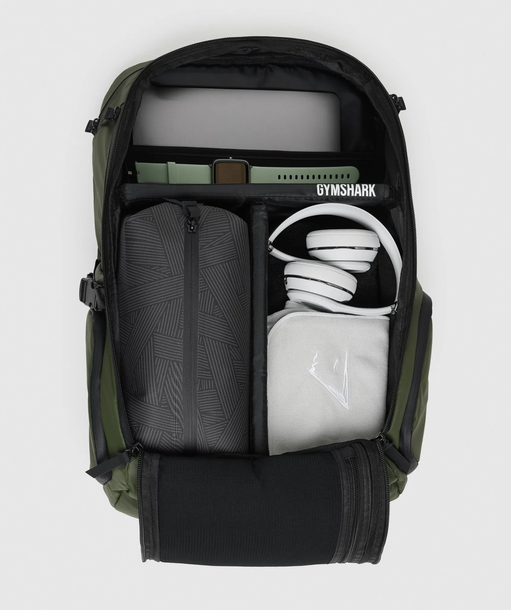 Gymshark X-Series 0.3 Backpack - Green/Black