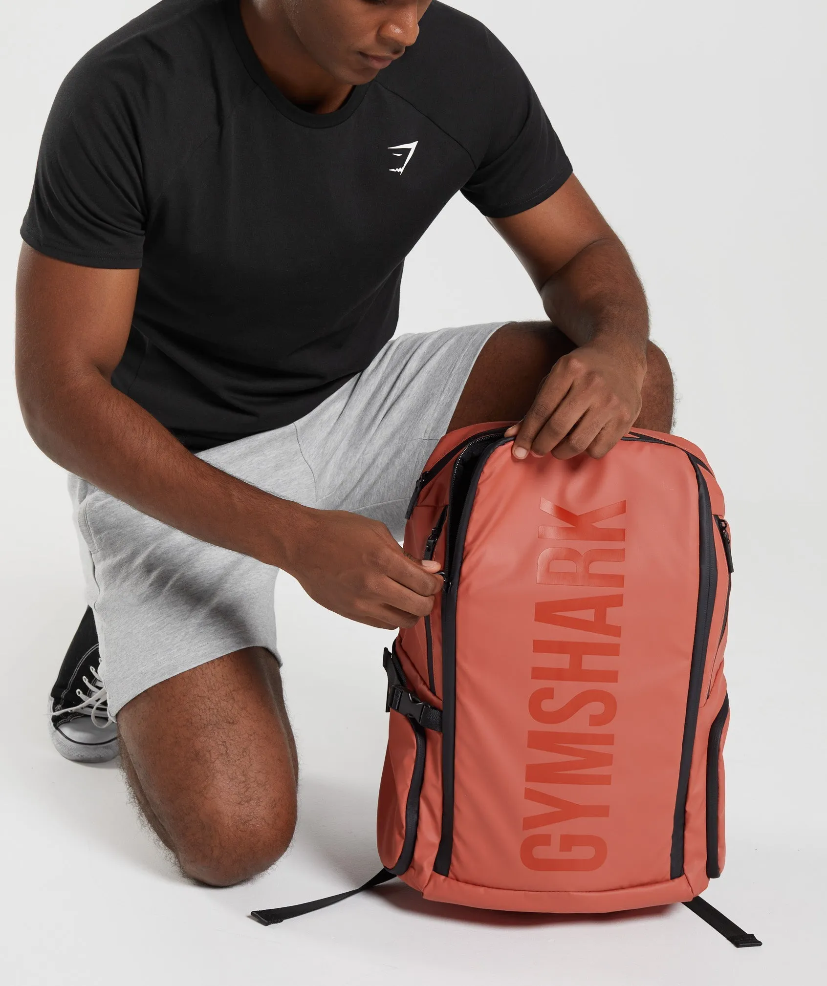 Gymshark X-Series 0.3 Backpack - Persimmon Red