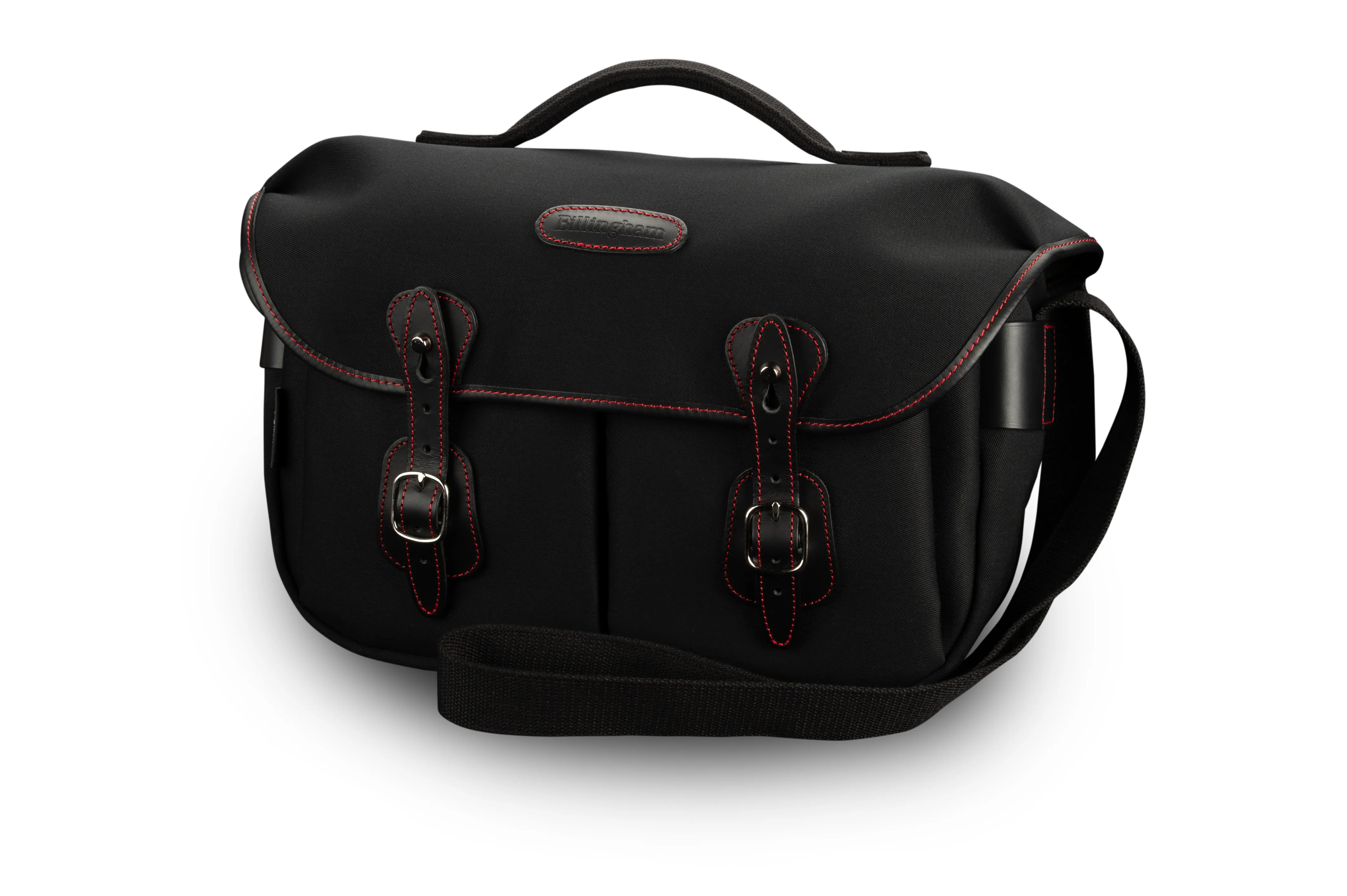 Hadley Pro Camera Bag - Black Canvas / Black Leather / Red Stitching (50th Anniversary Limited Edition)