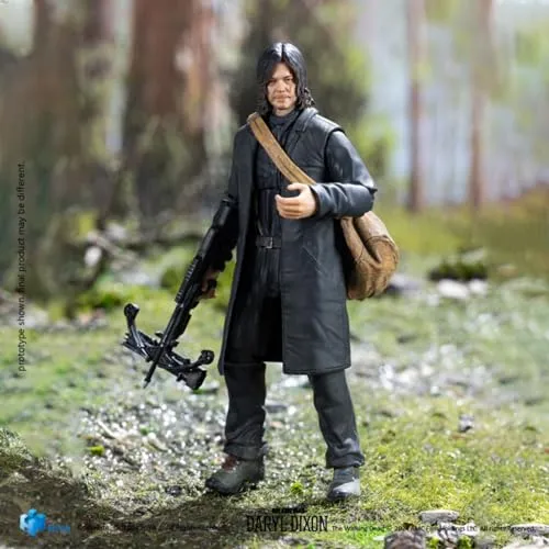 HiPlay Hiya Full Set: Daryl Dixon, 1:18 Scale Miniature Male Action Figurine