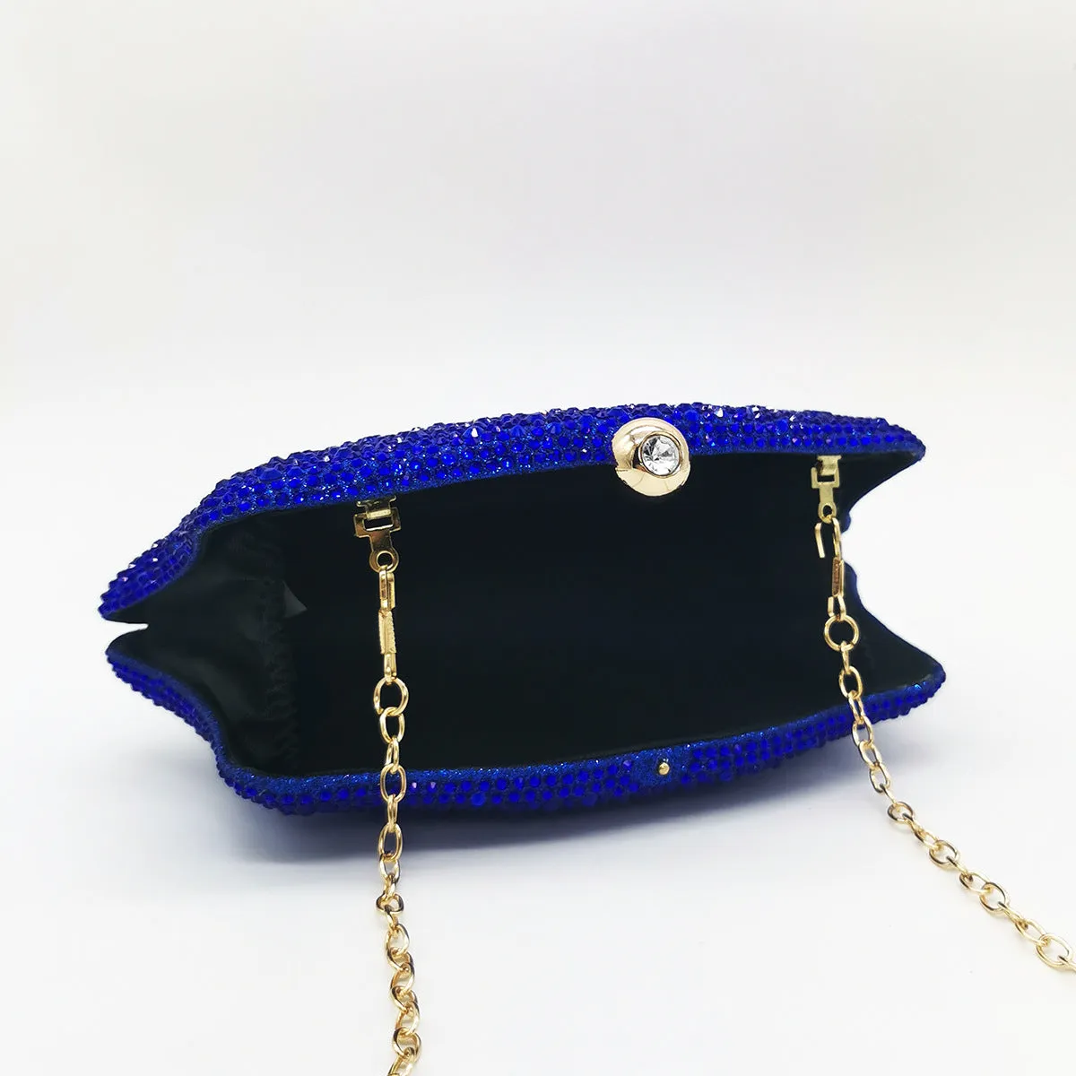 Jane Crystals Clutch Bag