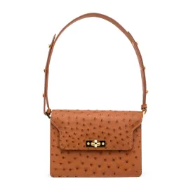 Metropolitan Handbag in Cognac