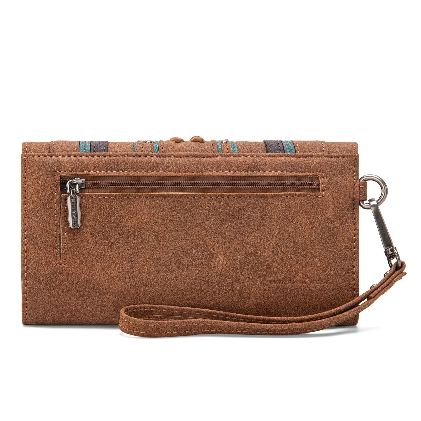 MW1280-W018 Montana West Buckle Collection Wallet