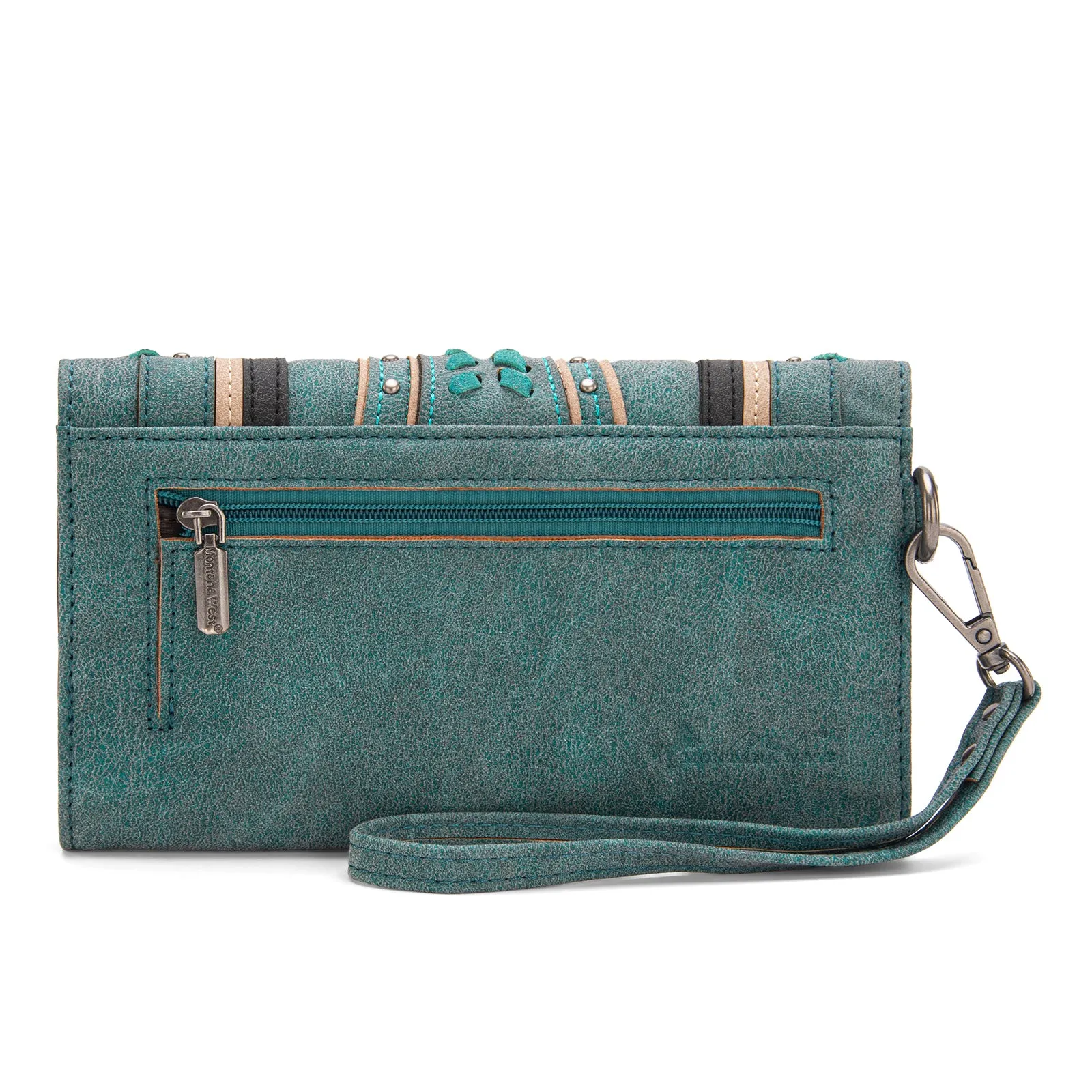 MW1280-W018 Montana West Buckle Collection Wallet