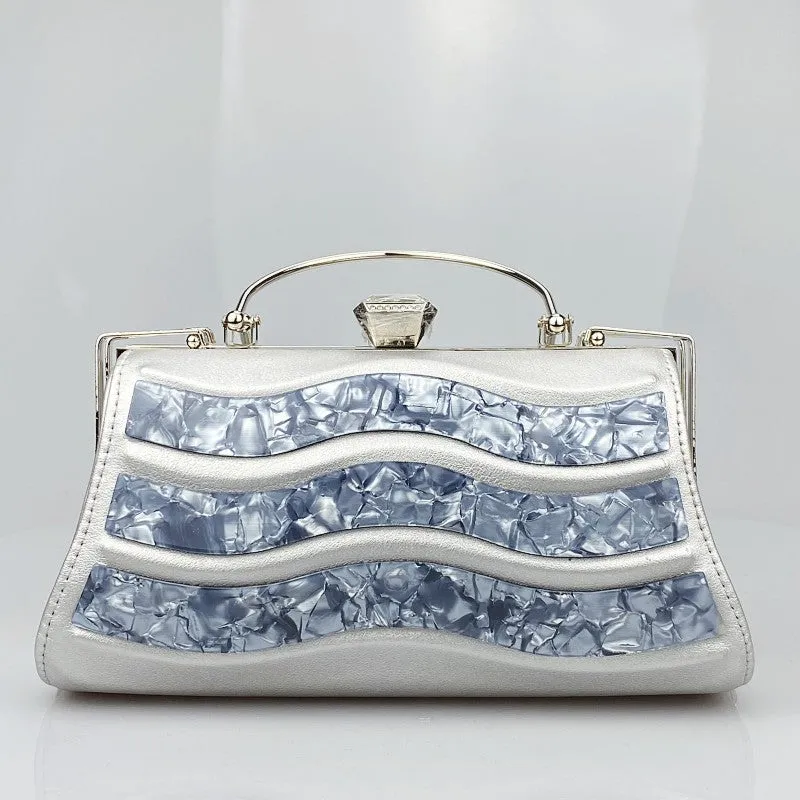 Natasha Acrylic Clutch Bag