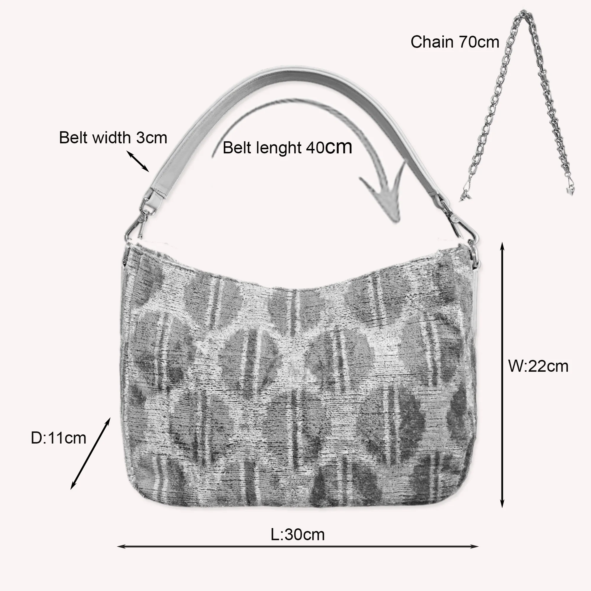 NELLY SOFTER SHOULDER BAG NSB04