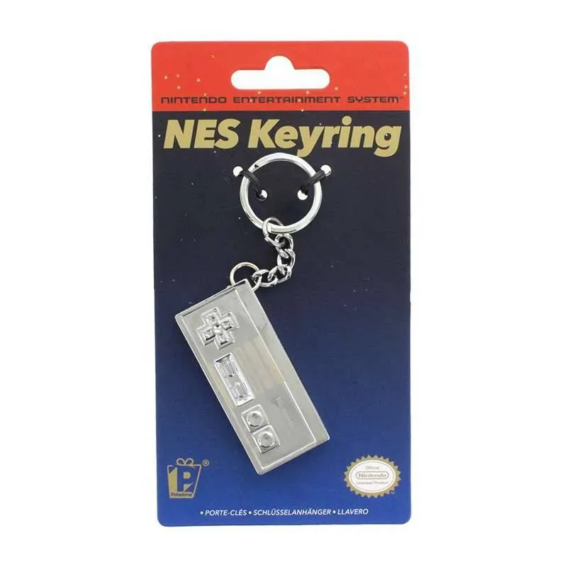 NES Metal Keyring