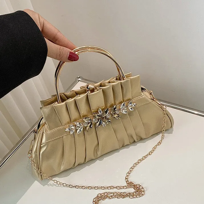 Olive Clip Buckle Handbag