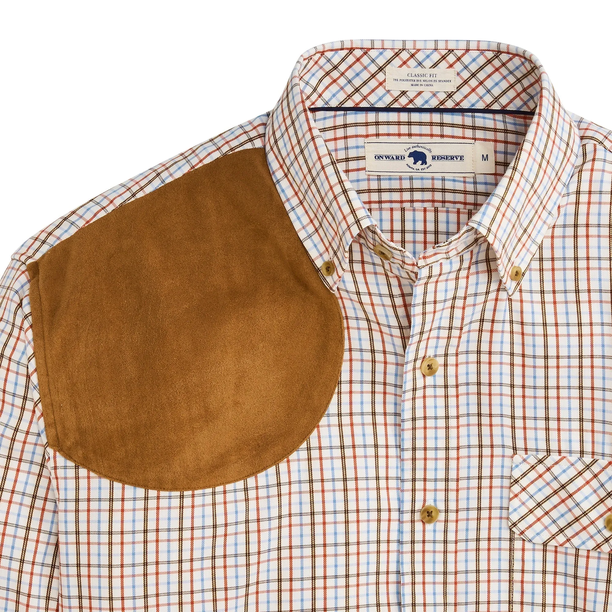 Onward Reserve Glasgow Performance Twill Shooting Shirt - Hot Sauce