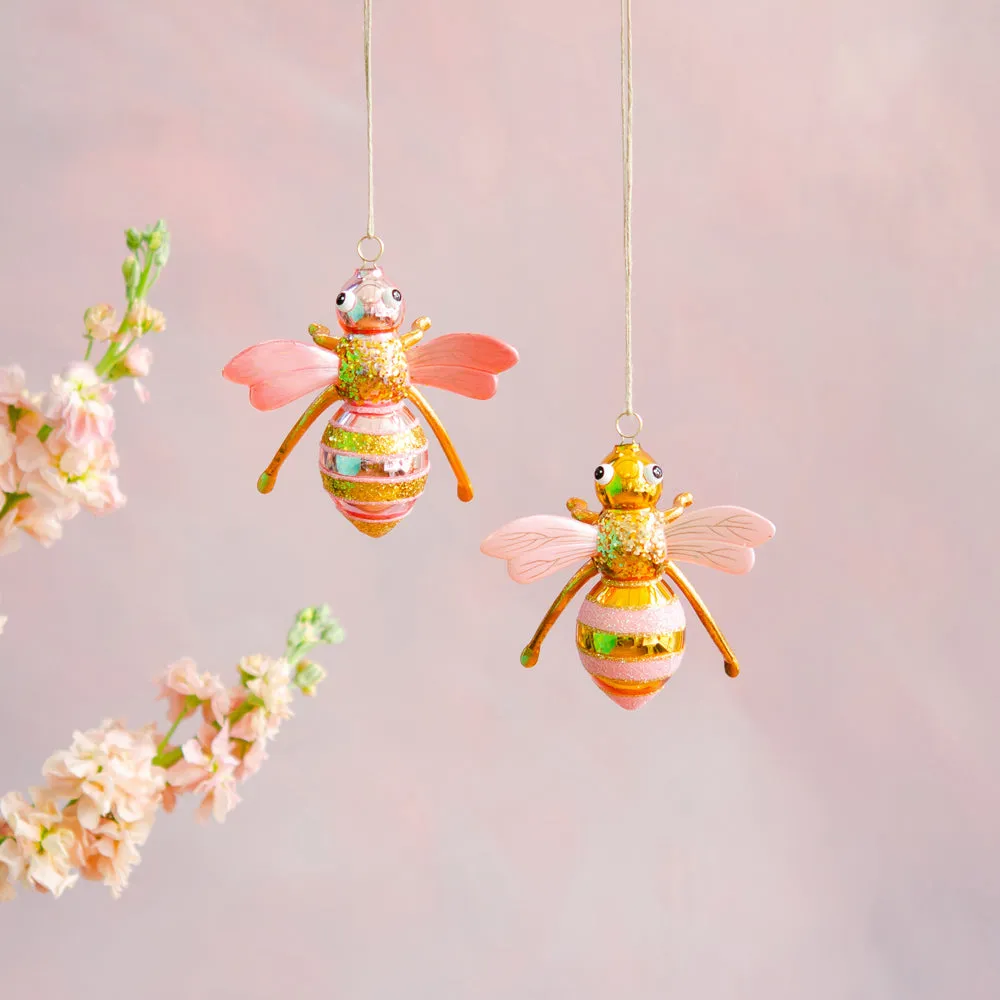 Pinky Pollinator Ornaments