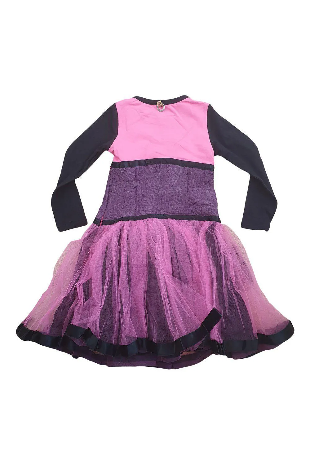 SAVE THE QUEEN Cotton Blend Tulle Skirted Dress (6 Yrs)