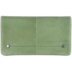 Spring Green Handcrafted Leather Wallet