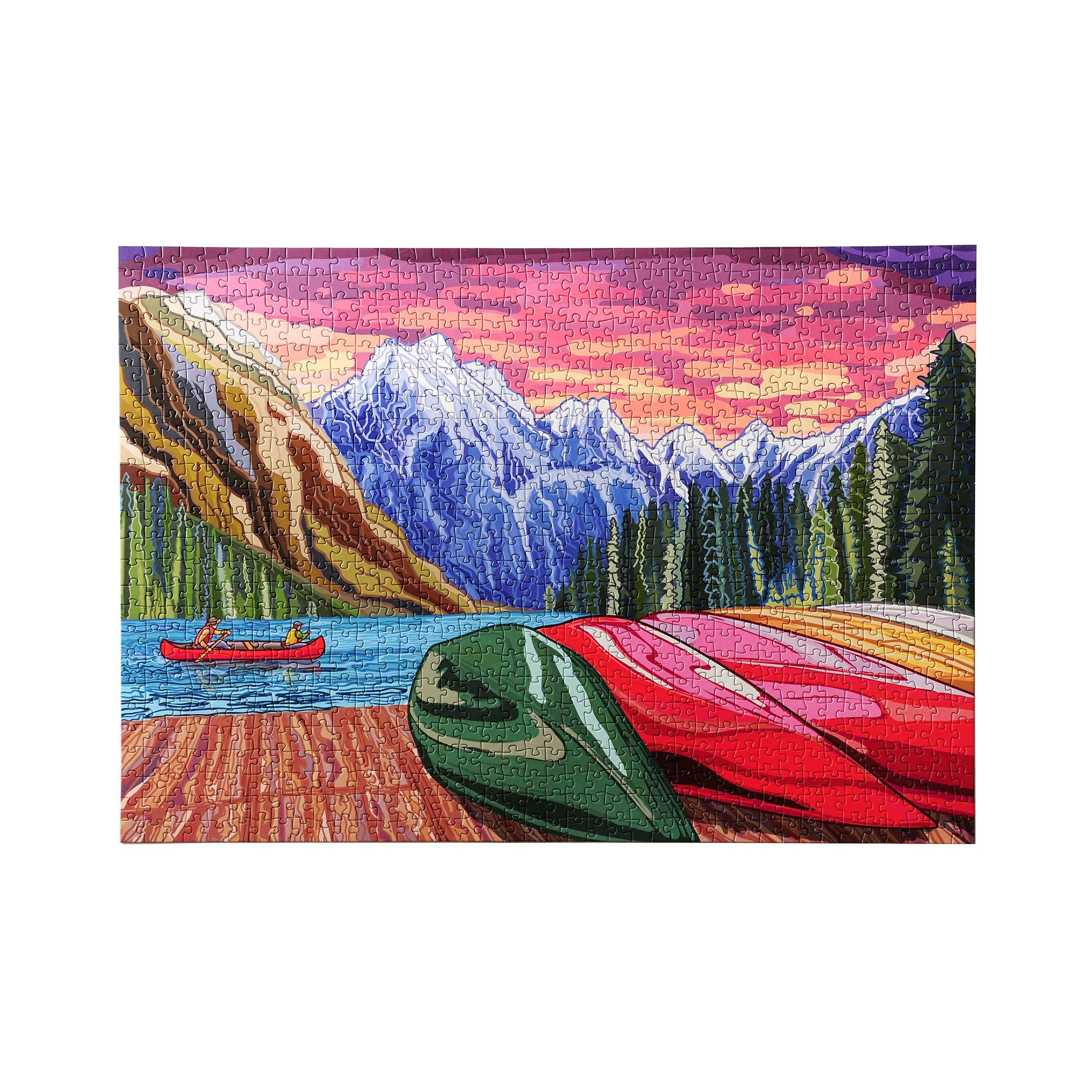 Sunset Paddle 1000 Piece Puzzle