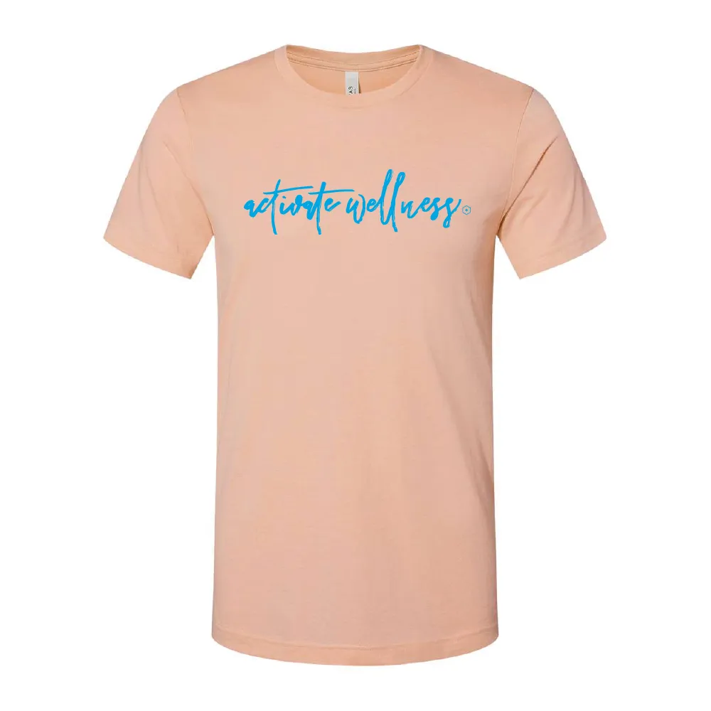 Unisex Activate Wellness Script Tee 2