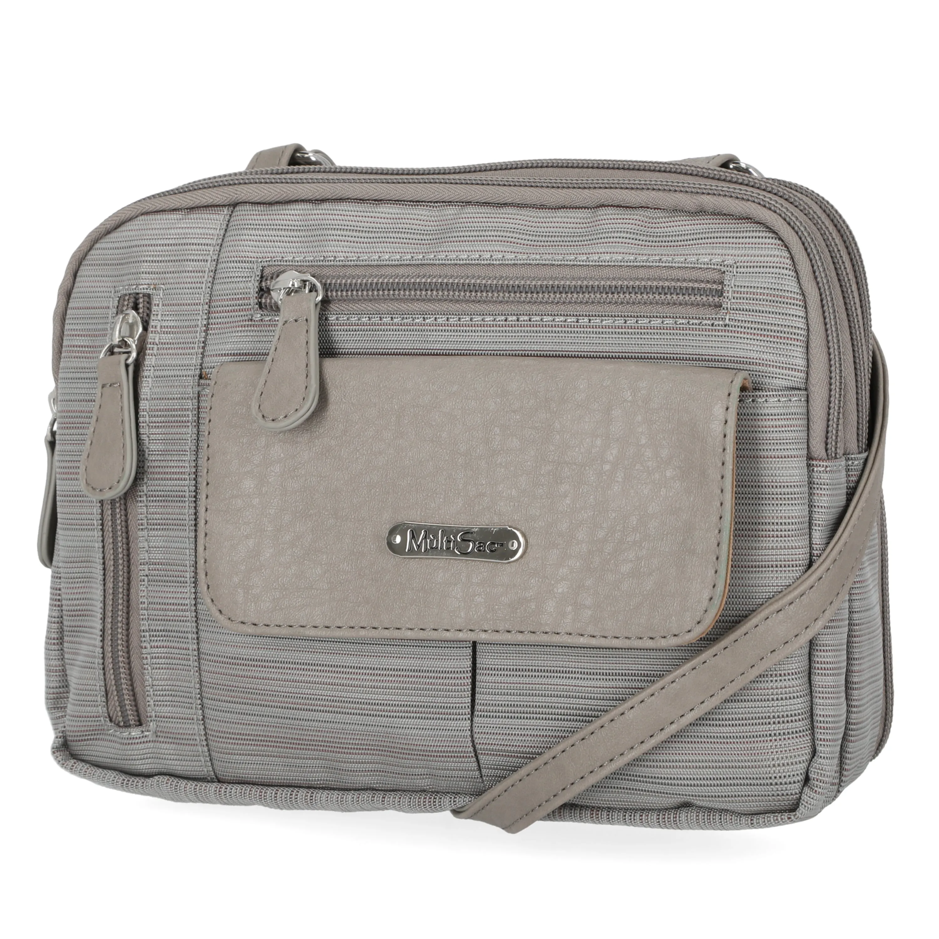 Zippy Triple Compartment Crossbody Bag