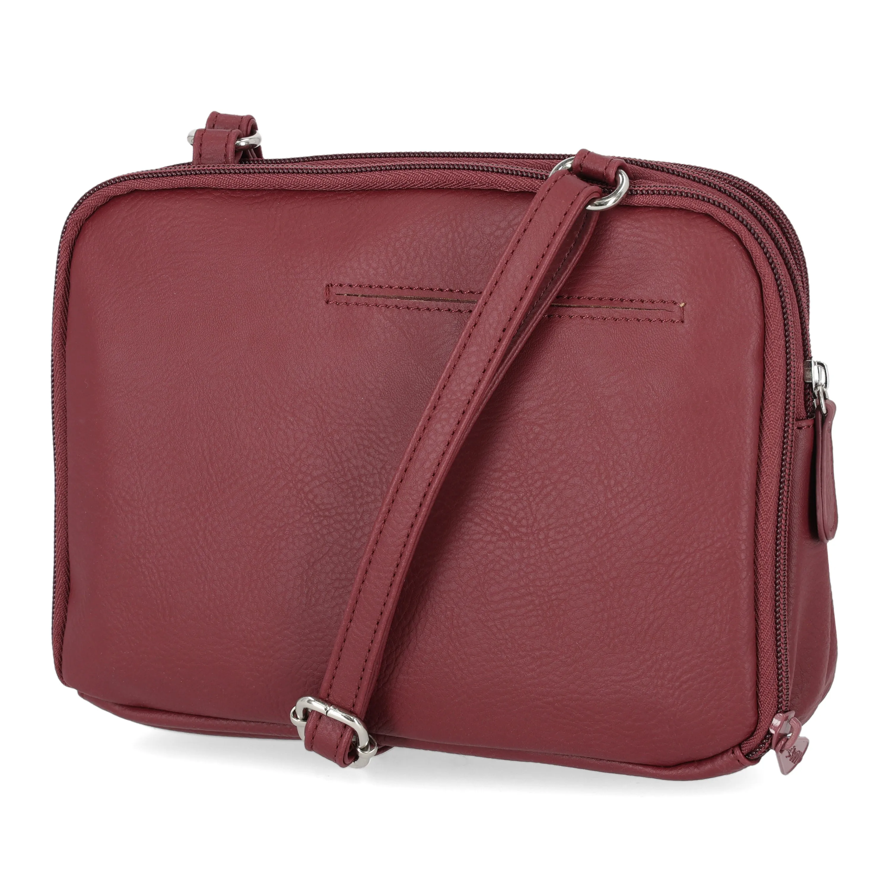 Zippy Triple Compartment Crossbody Bag