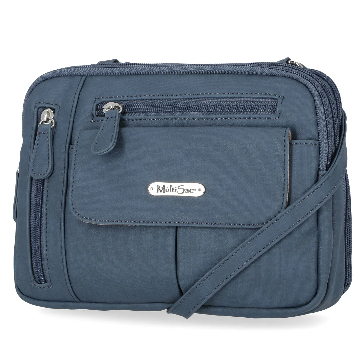 Zippy Triple Compartment Crossbody Bag