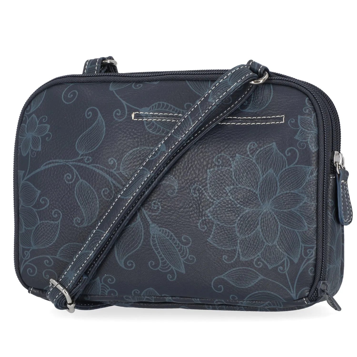 Zippy Triple Compartment Crossbody Bag