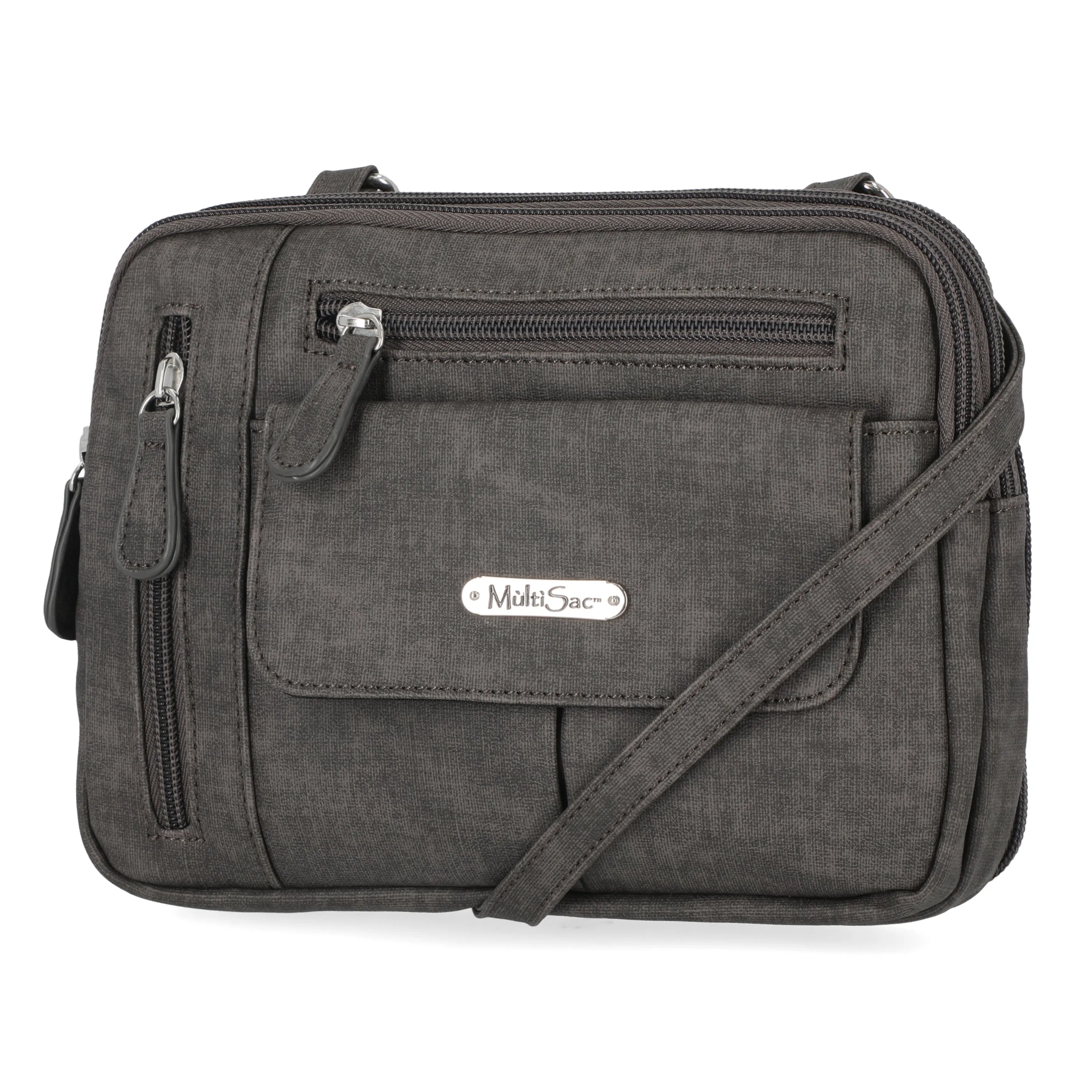 Zippy Triple Compartment Crossbody Bag