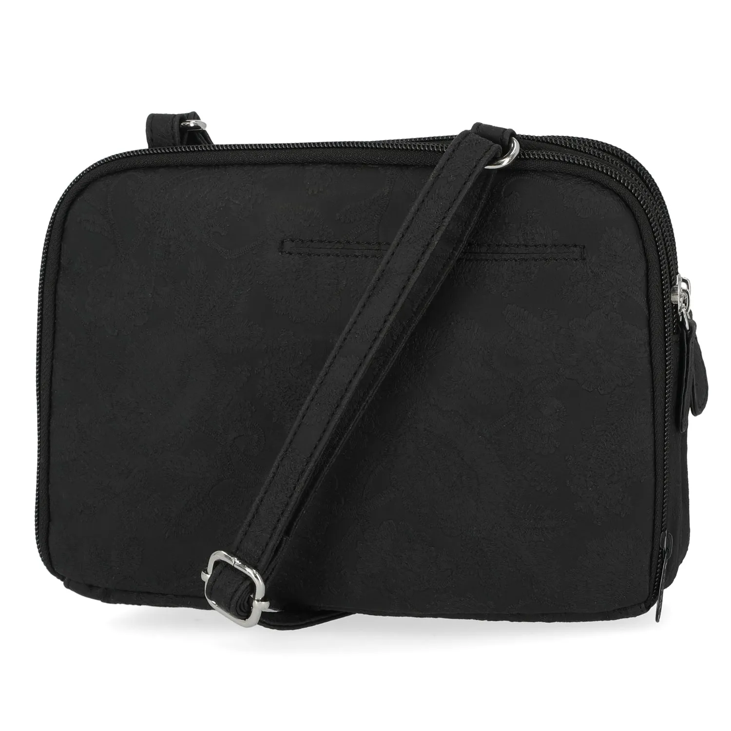 Zippy Triple Compartment Crossbody Bag