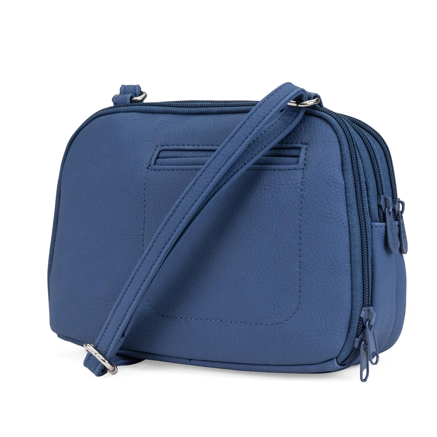 Zippy Triple Compartment Crossbody Bag